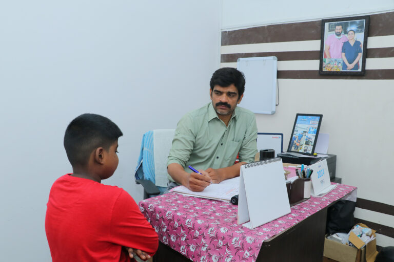 ENT examination and review at CHESS